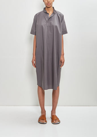 Cotton Chiara Dress — Grey