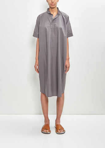 Cotton Chiara Dress — Grey