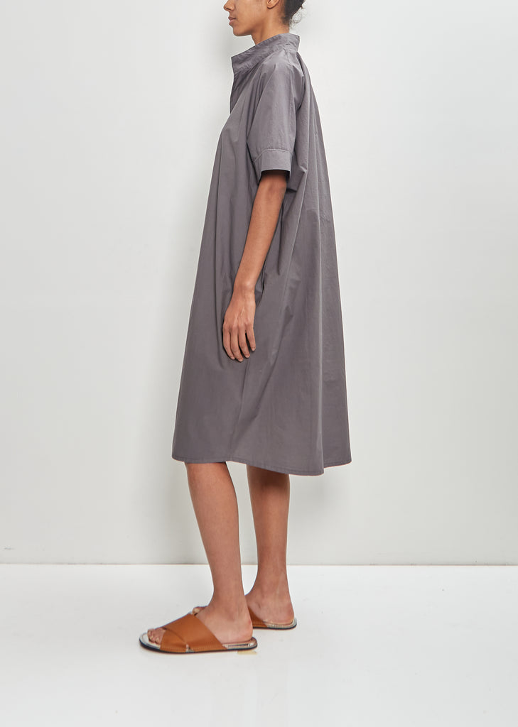 Cotton Chiara Dress — Grey