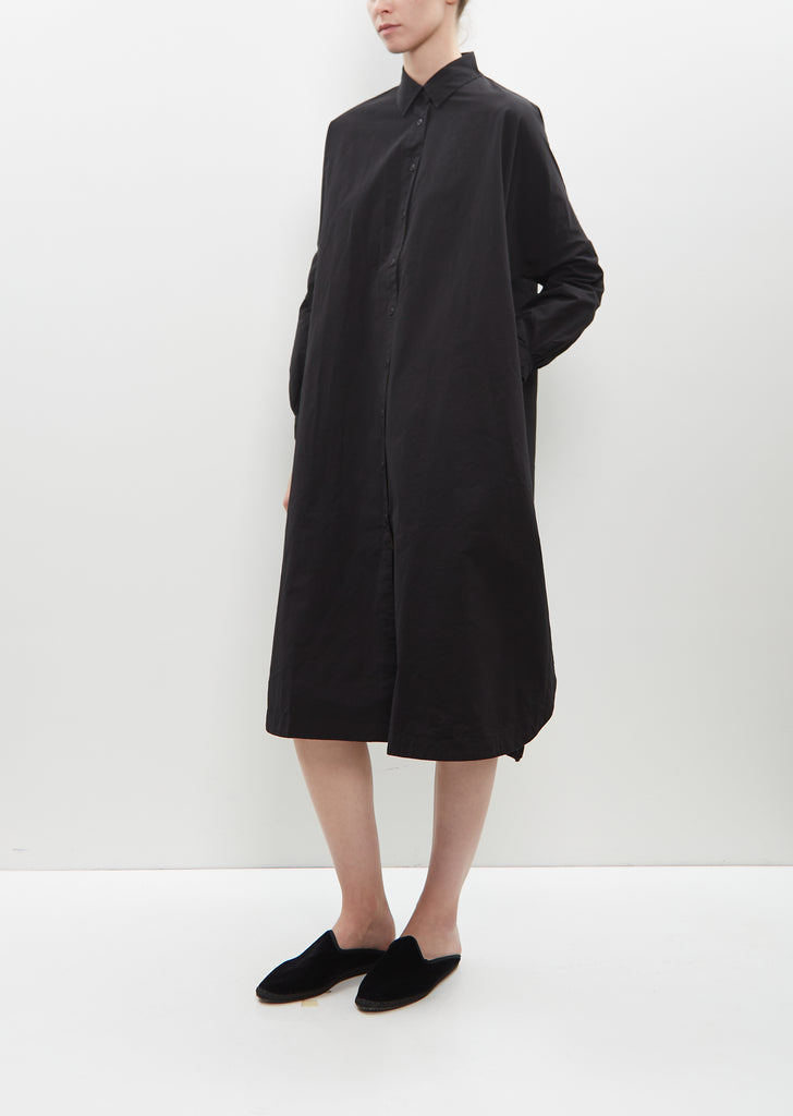 Yuki Longue Shirt — Black