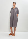 Cotton Chiara Dress — Grey