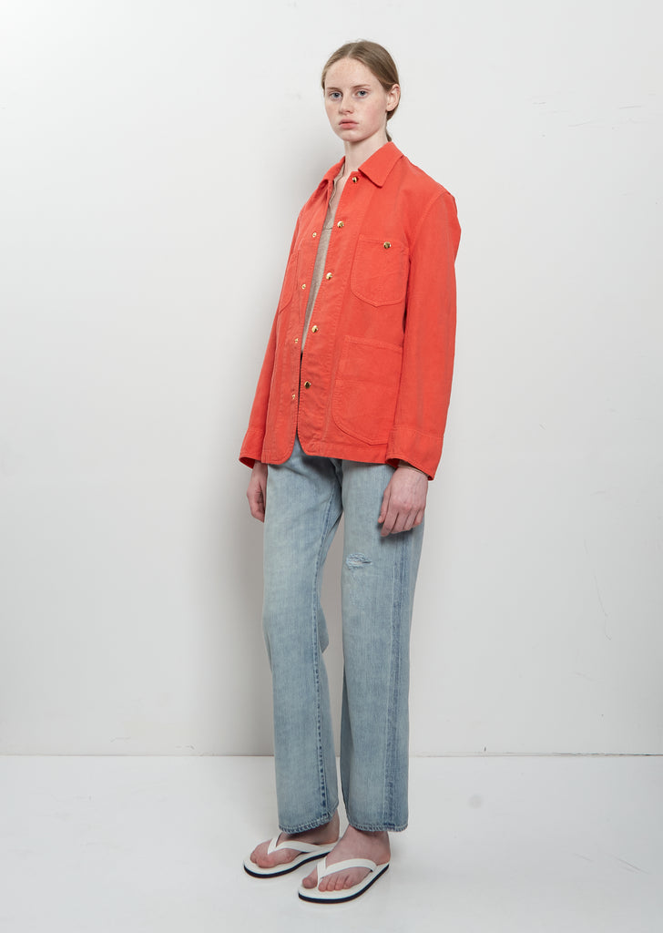Wool Cotton Linen Ox Work Jacket