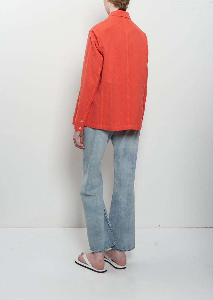 Wool Cotton Linen Ox Work Jacket