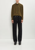 Paulo Cotton Denim Pant — Black