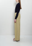 Garment-Dyed Finx Drawstring Pants — Khaki Beige