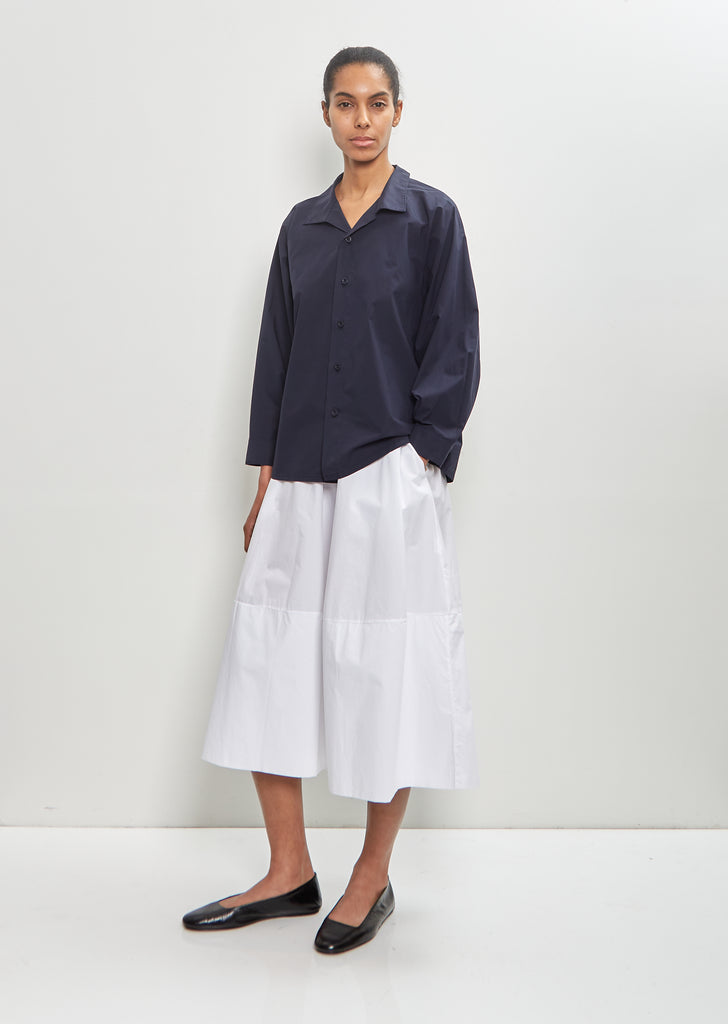 Cotton Gea Skirt — White