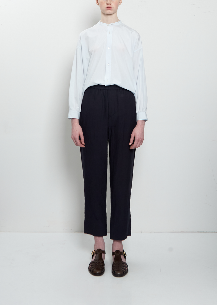 Easy Linen Tapered Pants