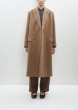 Sponge Wool Melton Chesterfield Coat