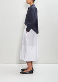 Cotton Gea Skirt — White