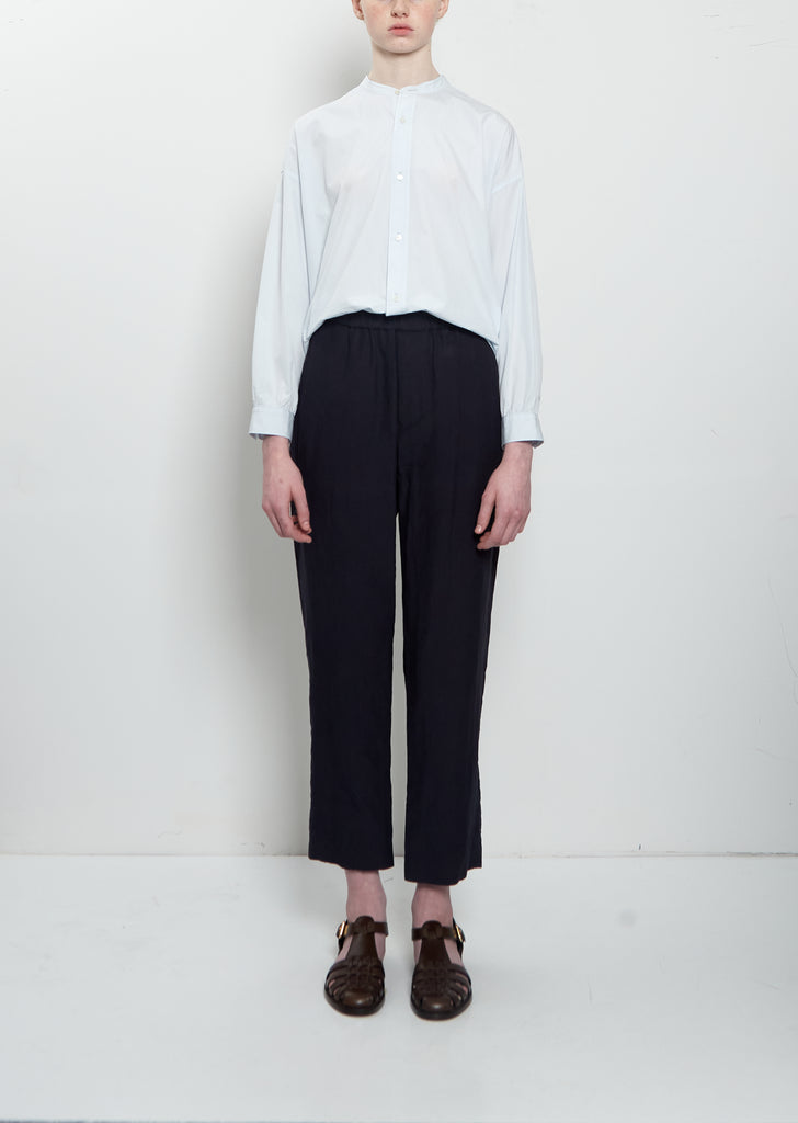 Easy Linen Tapered Pants