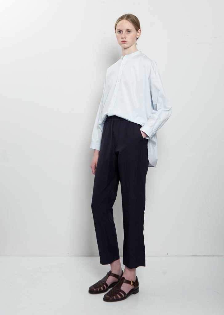 Easy Linen Tapered Pants