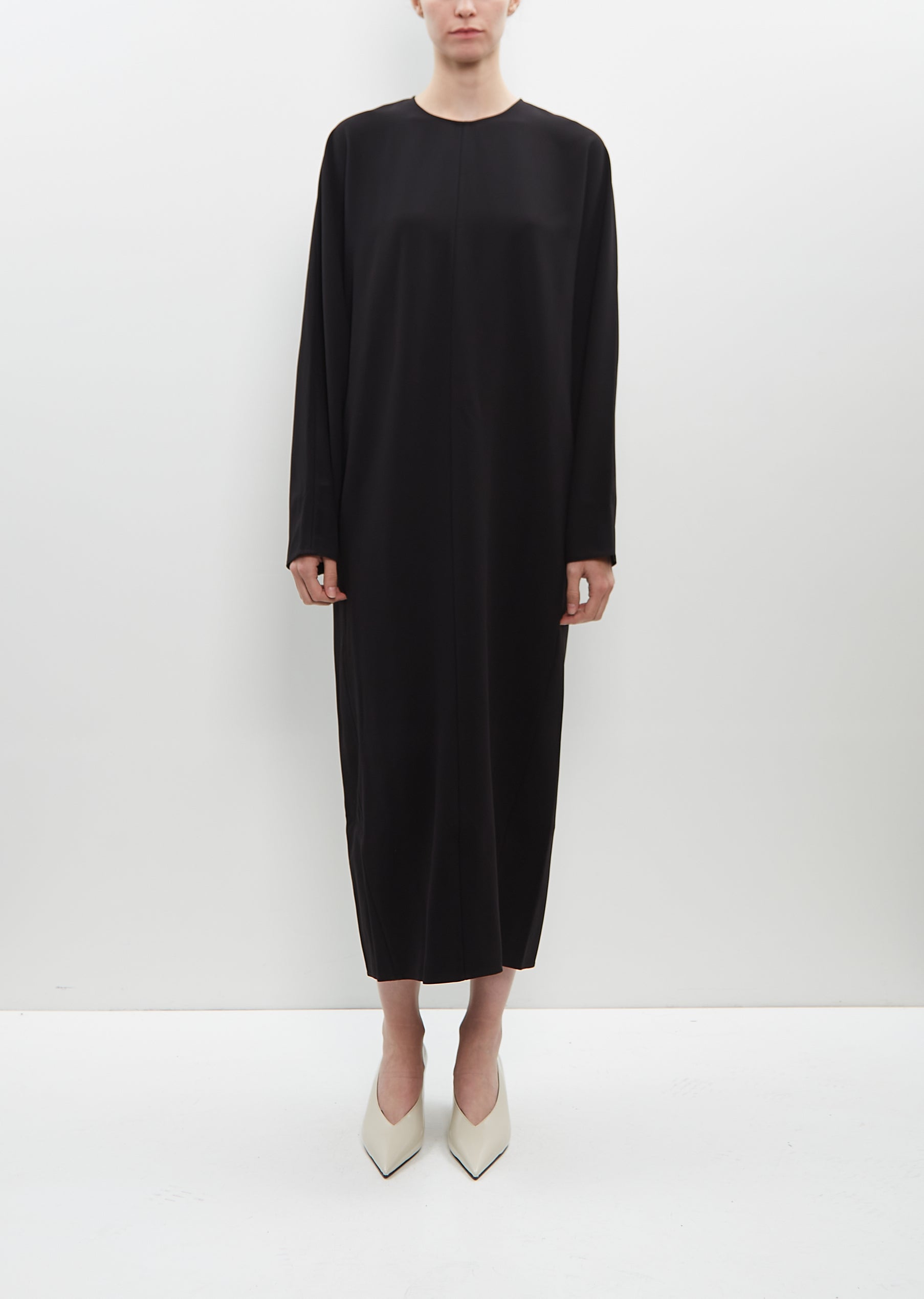 ワンピース LOEWE BLACK STRETCH CADY DRESS Rent Loewe Black Dress | By Rotation UK