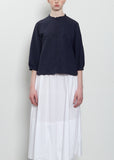 Micra Sushi Light Poplin Blouse — Atlantic