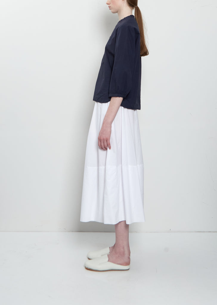 Micra Sushi Light Poplin Blouse — Atlantic