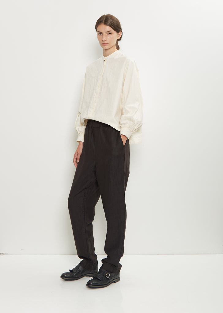 Longe Chasse Linen Wool Pant