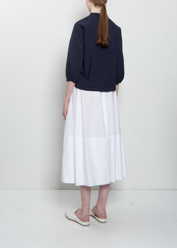 Micra Sushi Light Poplin Blouse — Atlantic