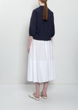 Micra Sushi Light Poplin Blouse — Atlantic
