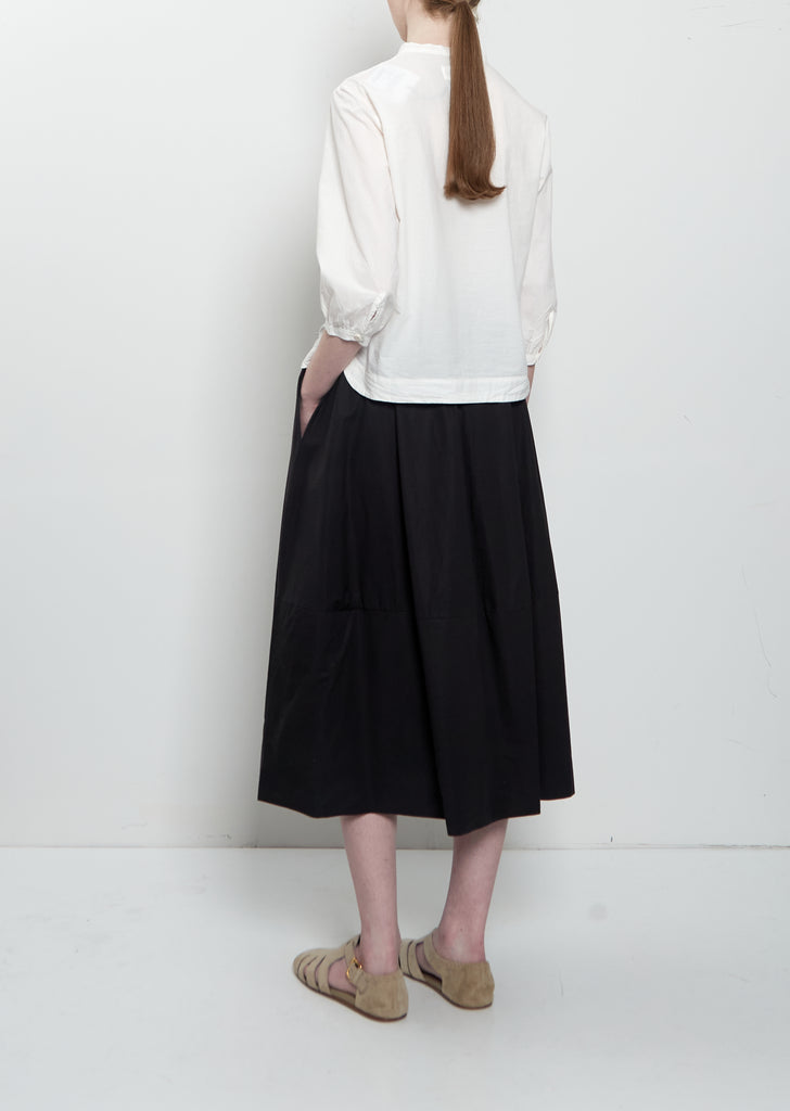 Micra Sushi Light Poplin Blouse — Panna