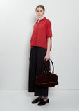 Shoulder Suede Bag, Medium