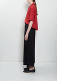 Enne Clara Poplin Pant — Black
