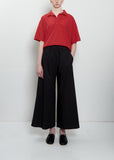 Enne Clara Poplin Pant — Black
