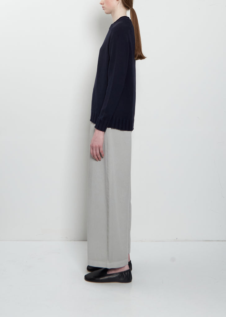 Bus Cotton Knitwear Crewneck Sweater