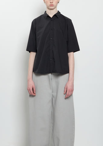 Dina Sushi Light Poplin Shirt — Black