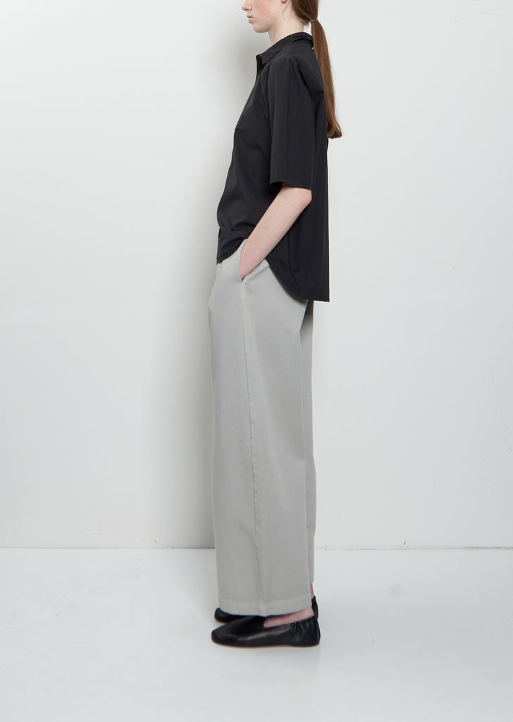 Dina Sushi Light Poplin Shirt — Black