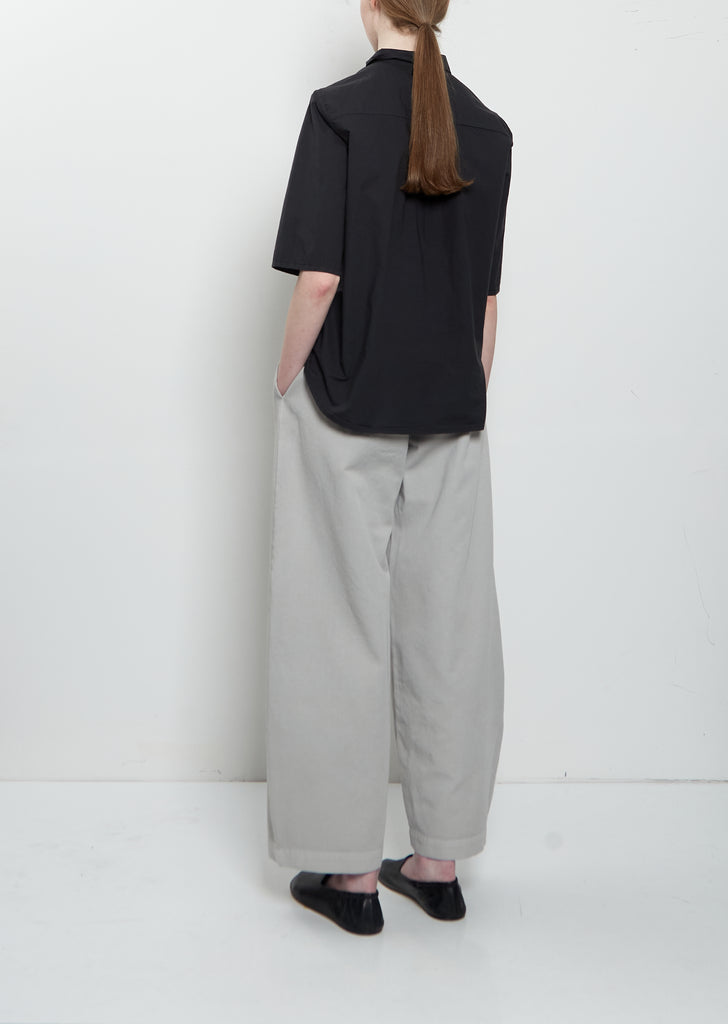 Dina Sushi Light Poplin Shirt — Black