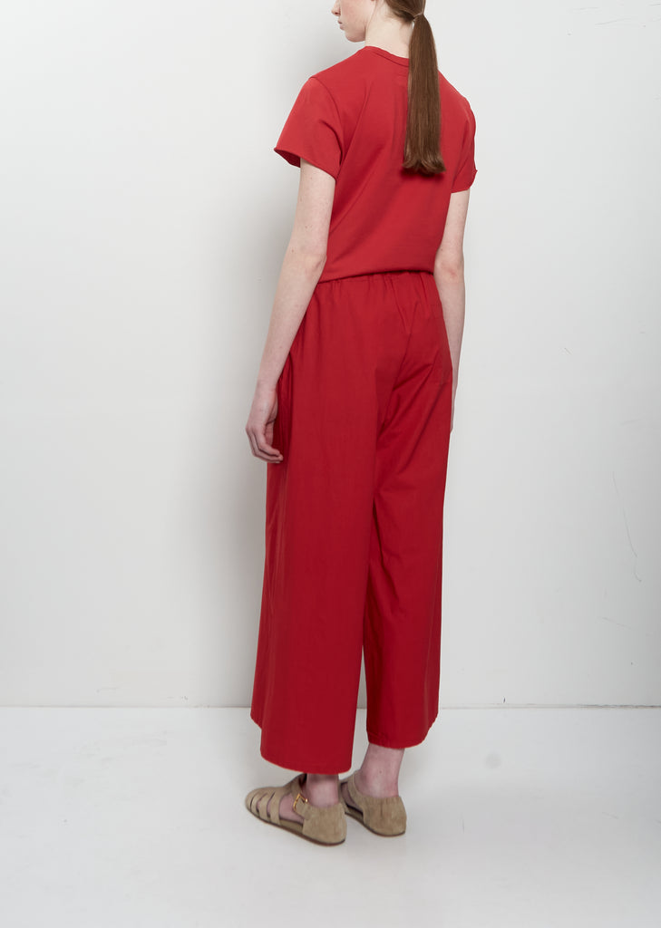 Enne Clara Poplin Pant — Magenta