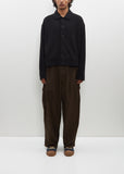 Drawstring Work Pant — Khaki