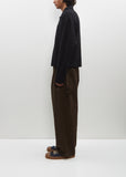 Drawstring Work Pant — Khaki