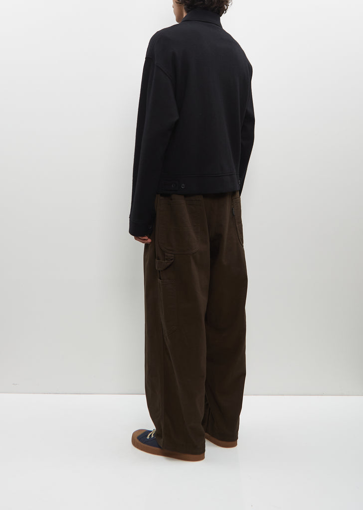 Drawstring Work Pant — Khaki