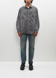 Garment Dye Rip Stop x Nylon Twill Shirt