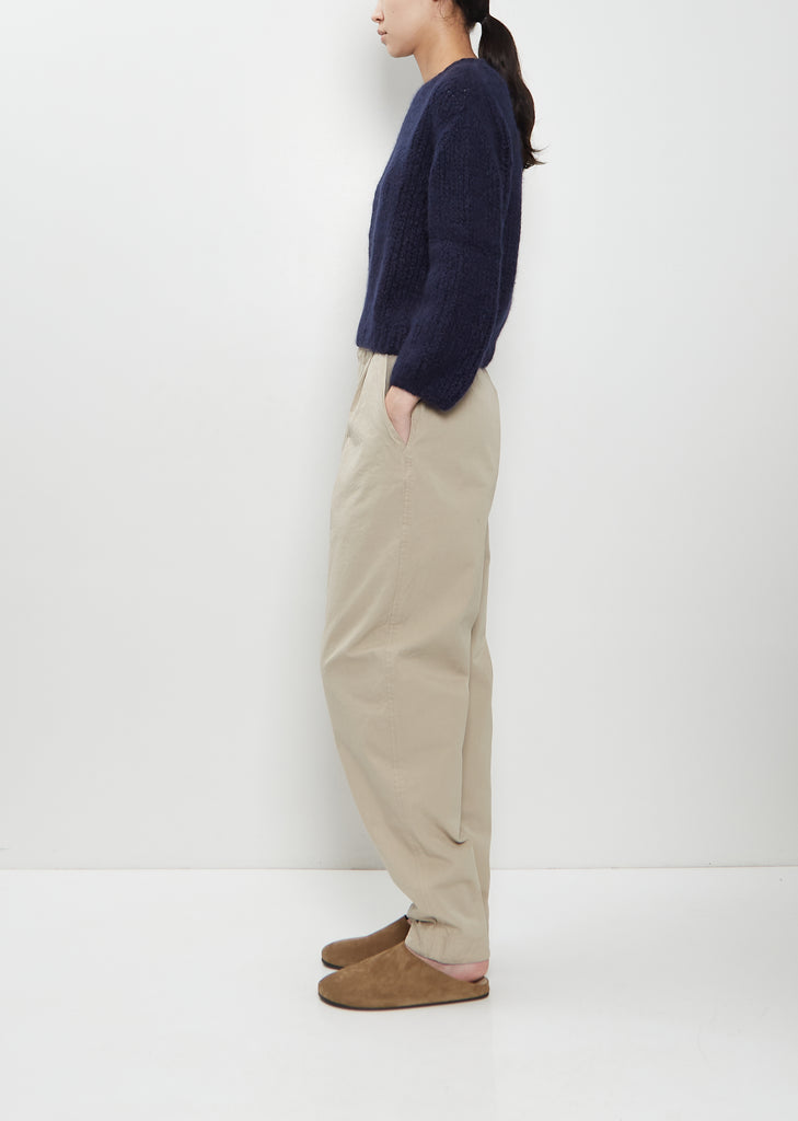 Pamuk Cashmere Silk Sweater — Midnight