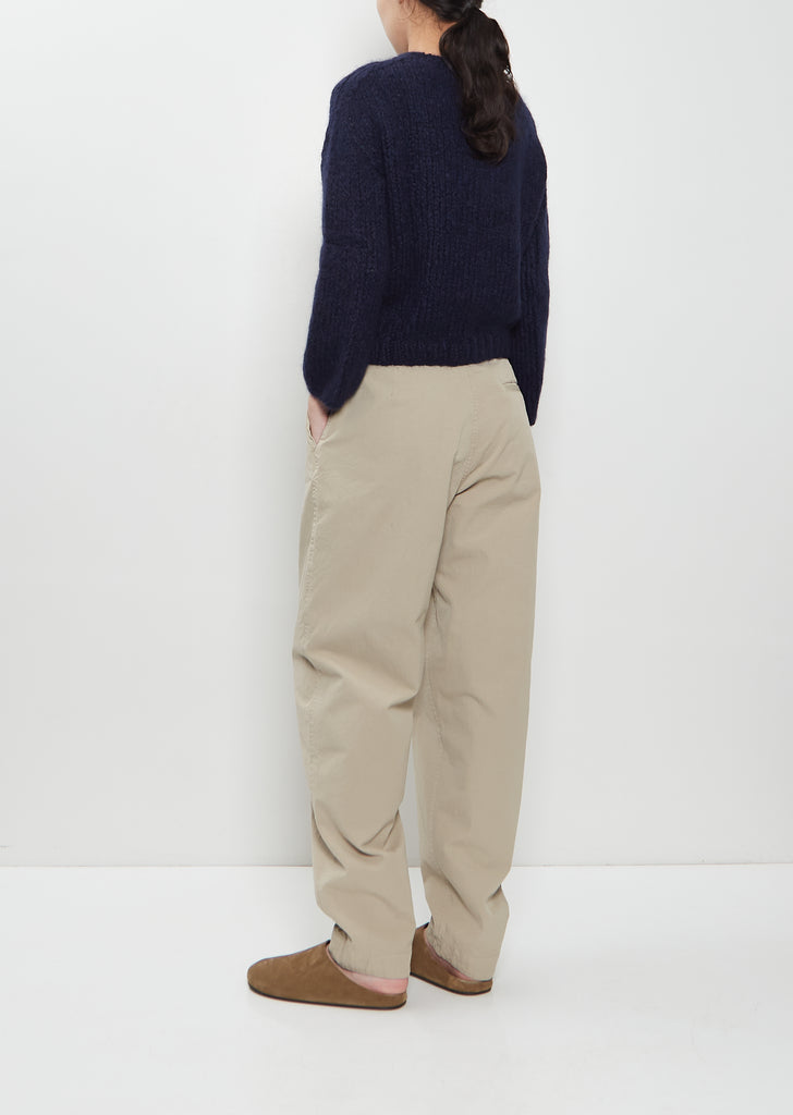 Pamuk Cashmere Silk Sweater — Midnight
