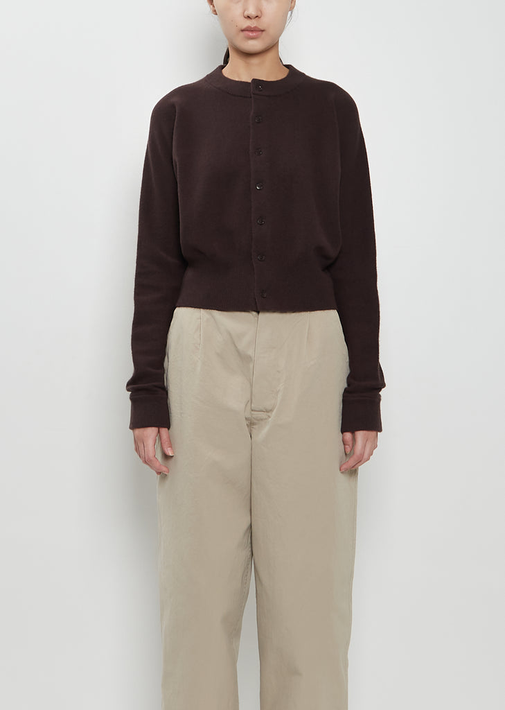 n°257 Blouson Stretch Cashmere Cardigan
