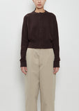 n°257 Blouson Stretch Cashmere Cardigan