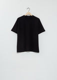 Cotton Jersey Short-Sleeve T-Shirt — Black