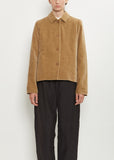 Pwet Cotton Velvet Jacket — Beige