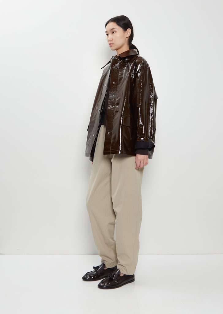 Original Hip Lacquer Wool Coat