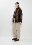 Original Hip Lacquer Wool Coat