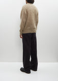 Brushed Super Kid Mohair Knit Pullover