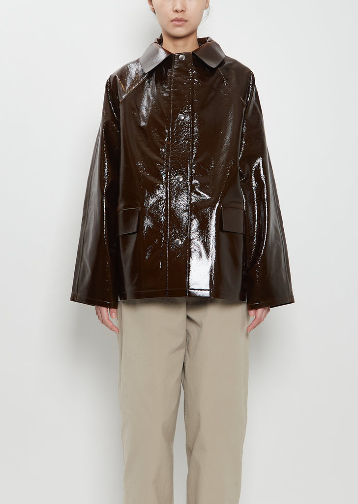 Original Hip Lacquer Wool Coat