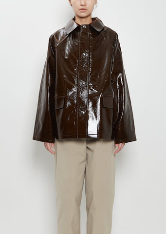 Original Hip Lacquer Wool Coat