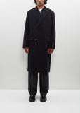 Sponge Wool Melton Chesterfield Coat