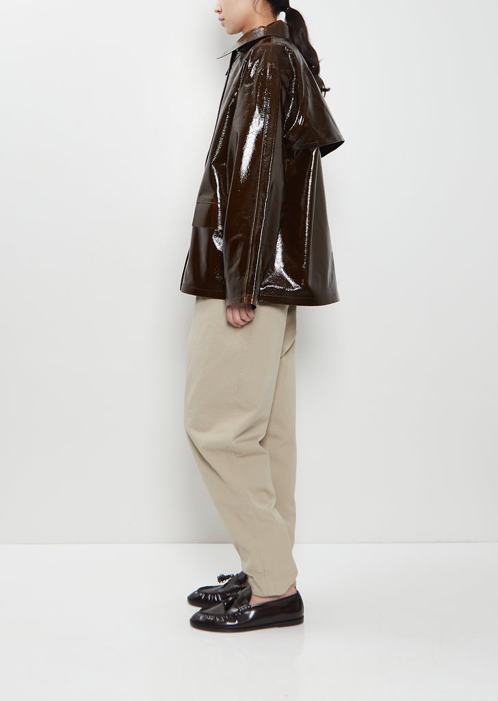 Original Hip Lacquer Wool Coat