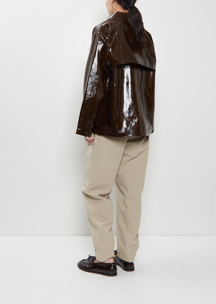 Original Hip Lacquer Wool Coat