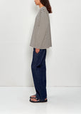 Border Boat Neck Top
