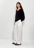 Shaggy Cotton Knit Top